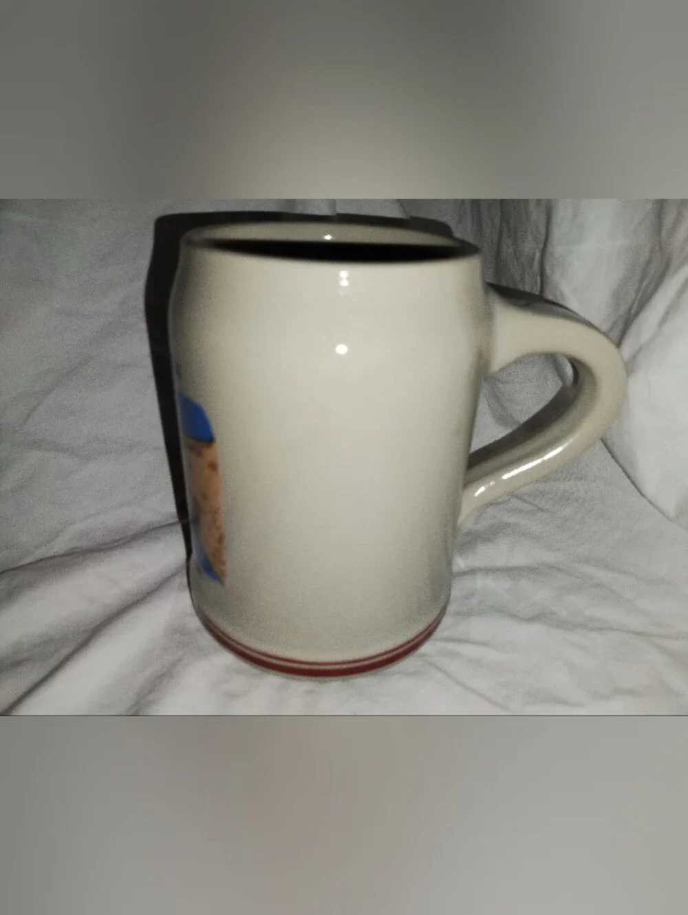 Desert Storm 1990-91 Allied Forces Map Stoneware Beer Stein Mug 0.5L Military